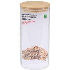 Alpina Koken & Tafelen>Voorraadpot glas 1,25L