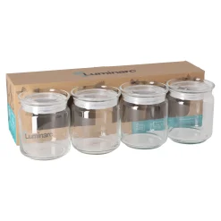 Luminarc Opbergen|Koken & Tafelen>Voorraadpot 4x 0,75l 4pcs