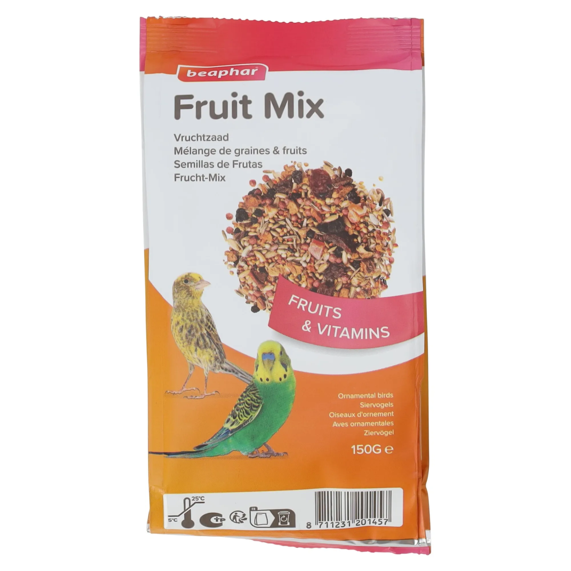 Beaphar Vogelvoer>Vruchtzaad 150gr