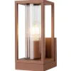 Diamant Buitenverlichting|Buitenverlichting>Wandlamp Dogato bruin