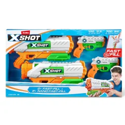Zuru Sport En Spel>Watergeweer Medium + Nano blaster 4pk X-Shot