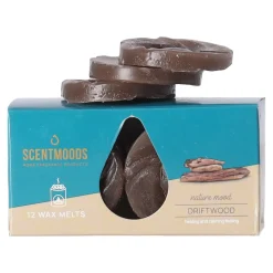 Scentmoods Kaarsen>Waxmelts Driftwood 12 stuks