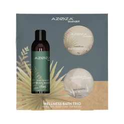 Azoza Badkameraccessoires>Wellness en badset 3 stuks Eco Habit