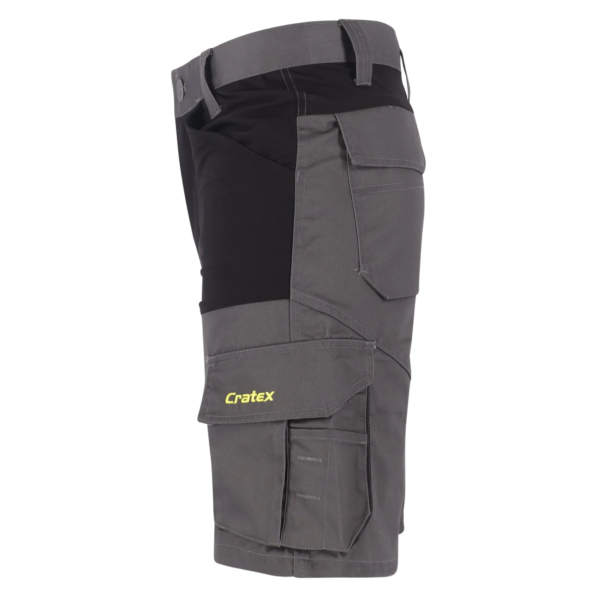 Cratex Werkbroeken>Werkshort Stuttgart grijs 42