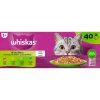 Whiskas Kattenvoer>1+ natvoer mix 40 stuks