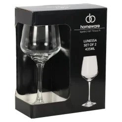 Homeware Keuken>Wijnglas 435 ml 2st