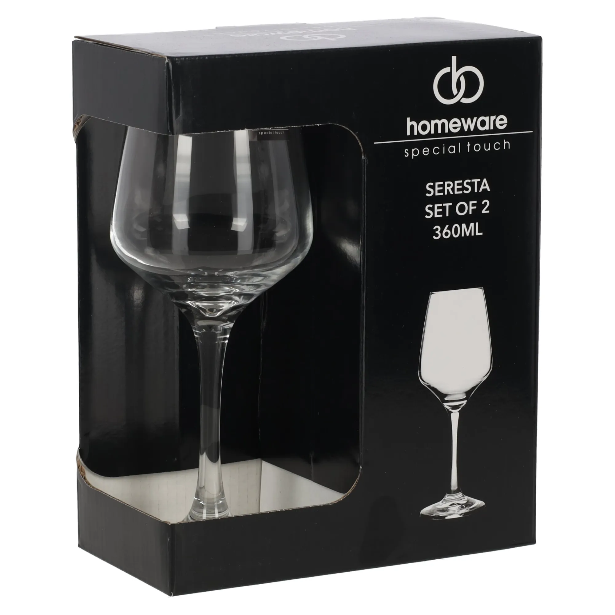 Homeware Keuken>Wijnglas 360 ml 2st