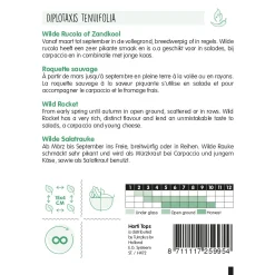 Horti Tops Moestuin>Wilde rucola zaad