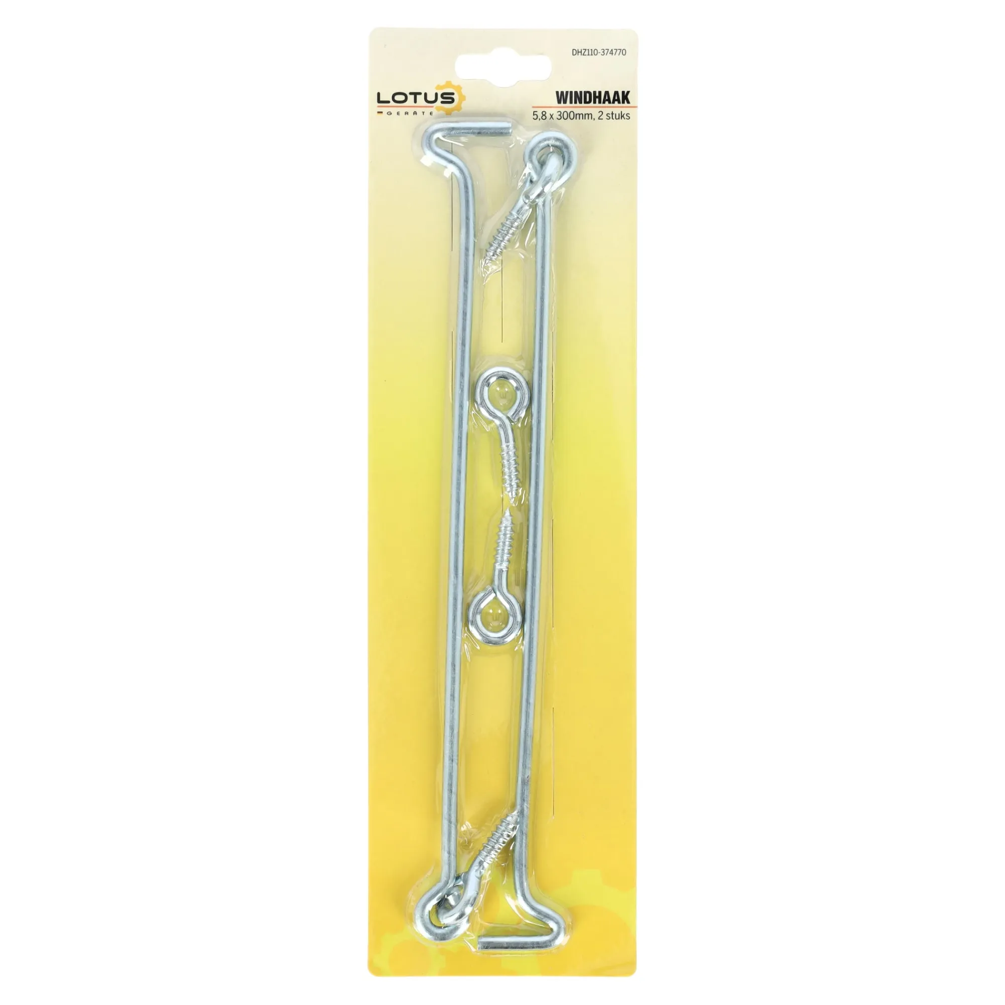 Lotus Bouw>Windhaak 5,8 x 300 mm 2st.