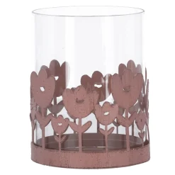 Boltze home Tuindecoratie>Windlicht Gardenlove 14 cm 3 assorti