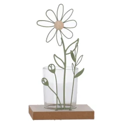 Boltze home Tuindecoratie>Windlicht Kamille 17 cm 2 assorti