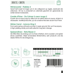 Horti Tops Moestuin>Winterwortelen Flakkée