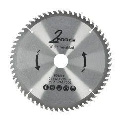 2-Force Toebehoren Elektrisch Gereedschap>Zaagblad Ø216 mm 30as 60T