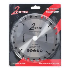 2-Force Toebehoren Elektrisch Gereedschap>Zaagblad Ø160 mm 16as 24T