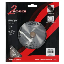 2-Force Toebehoren Elektrisch Gereedschap>Zaagblad Ø165 mm 20as 24T