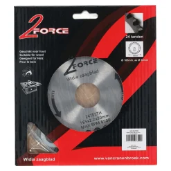 2-Force Toebehoren Elektrisch Gereedschap>Zaagblad Ø165 mm 30as 24T