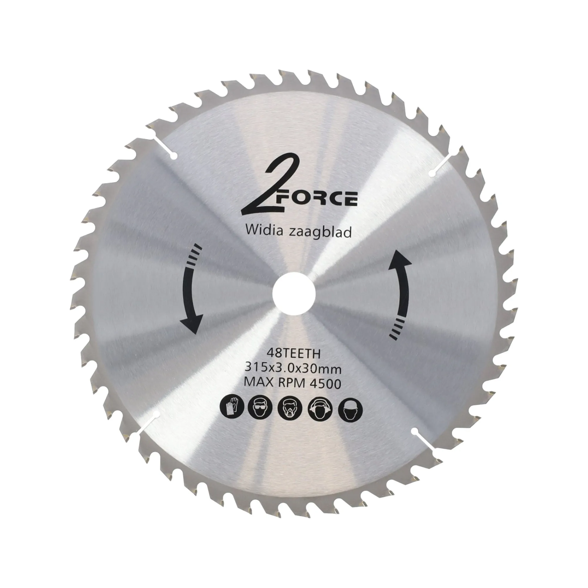 2-Force Toebehoren Elektrisch Gereedschap>Zaagblad Ø315 mm 30as 48T