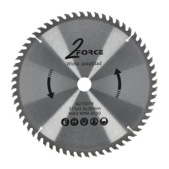 2-Force Toebehoren Elektrisch Gereedschap>Zaagblad 315 mm 30as 60T