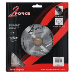 2-Force Toebehoren Elektrisch Gereedschap>Zaagblad Ø180 mm 30as 36T
