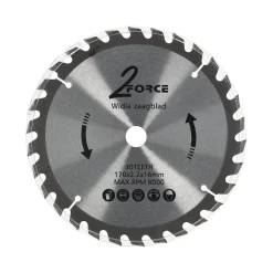 2-Force Toebehoren Elektrisch Gereedschap>Zaagblad Ø170 mm 16as 30T