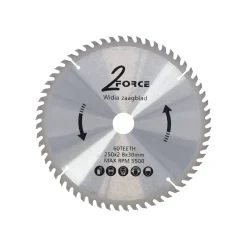 2-Force Toebehoren Elektrisch Gereedschap>Zaagblad Ø250 mm 30as 60T