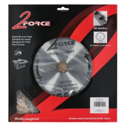 2-Force Toebehoren Elektrisch Gereedschap>Zaagblad Ø270 mm 30as 28T