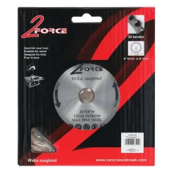 2-Force Toebehoren Elektrisch Gereedschap>Zaagblad Ø130 mm 16as 20T