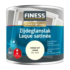 Finess Lakken>Zijdeglans crème wit 14204 250ml
