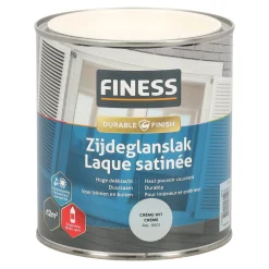 Finess Lakken>Zijdeglans crème wit 14204 750ml