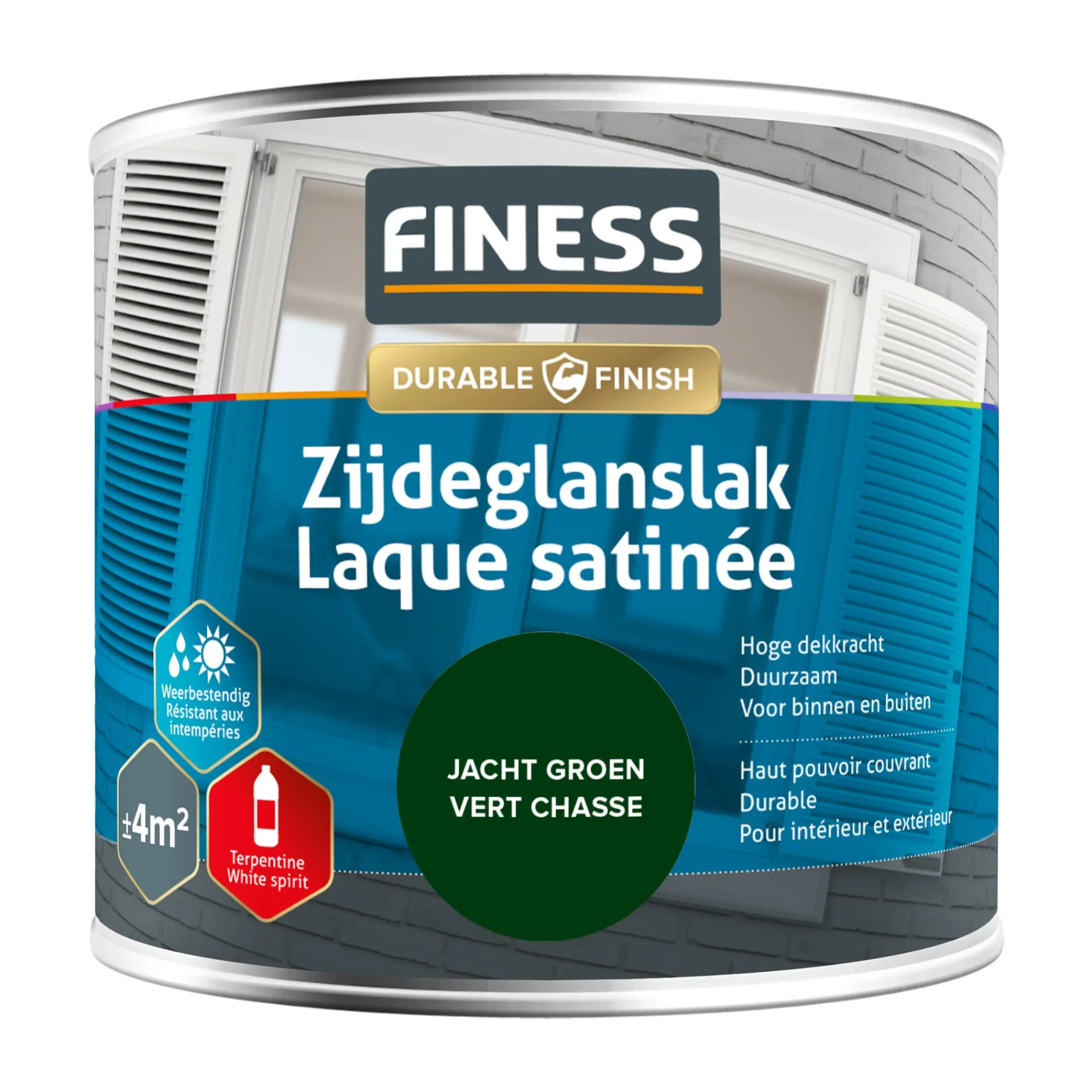 Finess Lakken>Zijdeglans jacht groen 1438 250ml