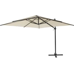 Sorara Parasol>Zweefparasol roma 3x3m zand