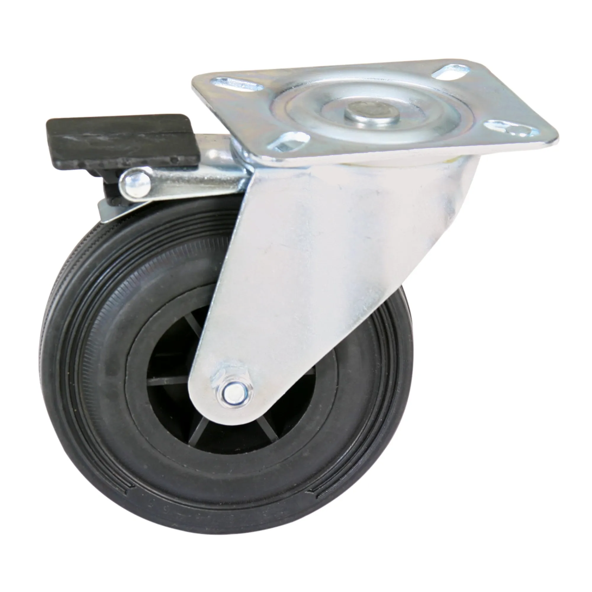 Lotus Transport>Zwenkwiel met rem ZP63A 160mm